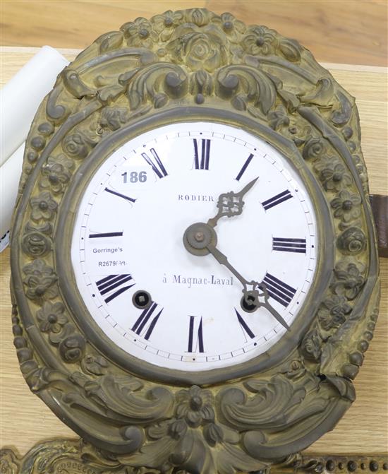 A French wall clock